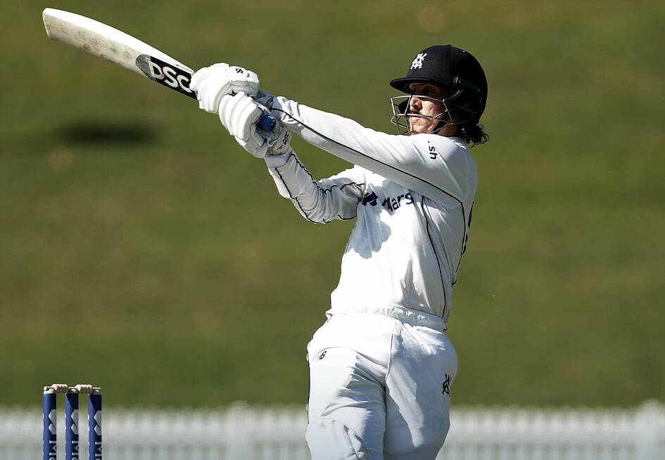 Nowra's Nic Maddinson scored 87 runs on Wednesday. Photo: Cricket Victoria
