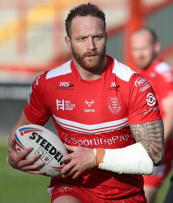 Gerringong's Korbin Sims was on of Hull Kingston Rovers top performers against Hull FC. Photo: Rovers Media