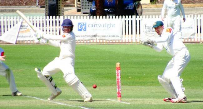 IN FORM: Ulladulla's Matthew Gilkes in action for UNSW. Photo: ROB GILKES