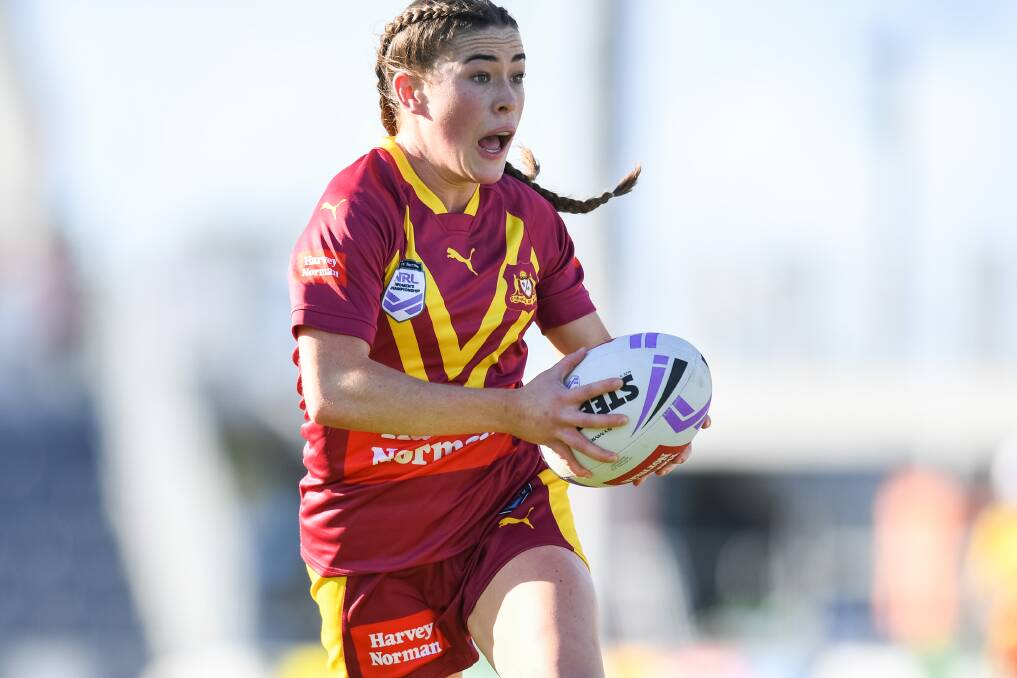 Milton-Ulladulla's Keele Browne in action for the NSW Country under 19s team earlier this year. Photo: NRL Photos