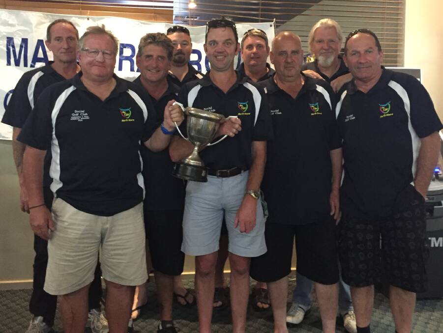 Cup winners: North Nowra Tavern social golf club were the winners of the 2017 Manildra Cup held at Nowra Golf Club recently.