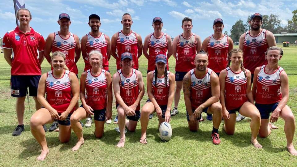 The Wollongong Devils mixed 30s side at Port Macquarie.
