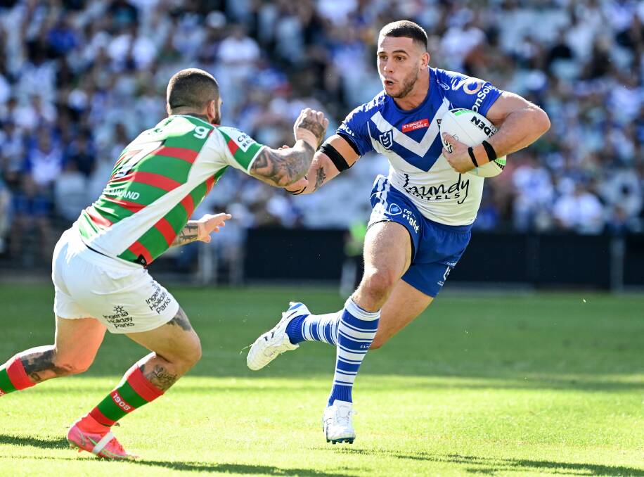 Tathra's Adam Elliott and his Bulldogs take on the Cowboys in round six. Photo: NRL Imagery/Grant Trouville