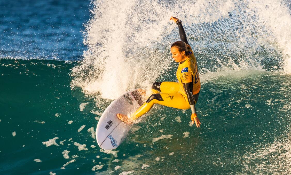 Gerroa's Sally Fitzgibbons. Photo: WSL/TOSTEE