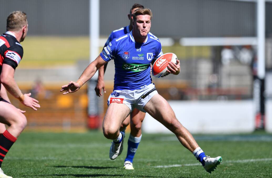 Narooma's Teig Wilton in action for Newtown. Photo: Robb Cox/NRL Imagery