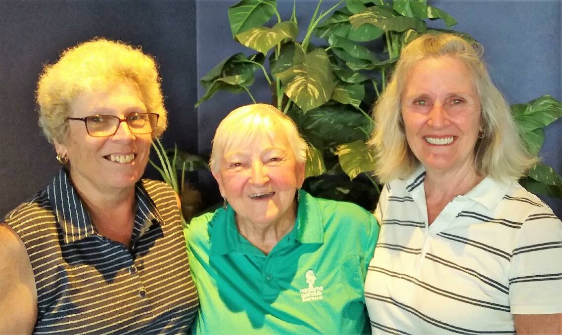 Stableford winners, Div One Lois Dwyer, Div 2 Val Kotlash and Div 3 Gail Gee.