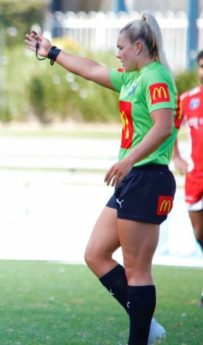 Karra-Lee Nolan will officiate the women's State of Origin fixture on Friday. Photo: NSWRL