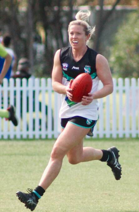 Kiama's Aimee Barnard polled 12 votes in the Maddy Collier Medal count. Photo: John Barnard