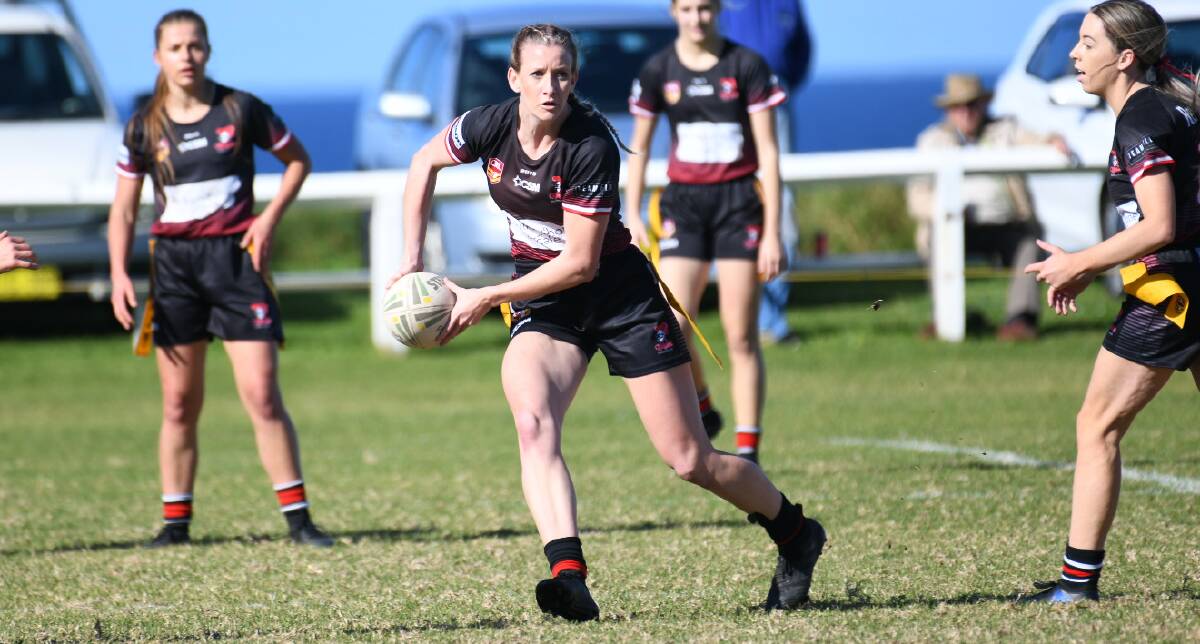 Kiama Knights' Alana Glasson who will play for the Greater Southern Region open women's side on Saturday. Photo: KRISTIE LAIRD
