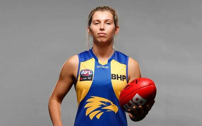 West Coast's Maddy Collier. Photo: Eagles Media