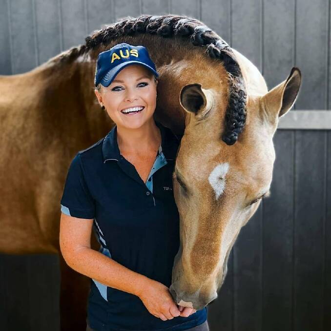 Victoria Davies and Celere. Photo: Supplied