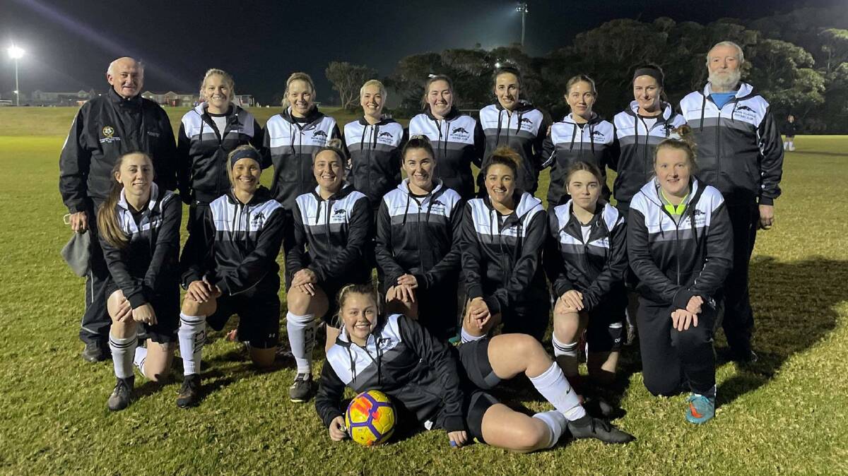 The Milton-Ulladulla Panthers women's side on Monday night. Photo: Supplied