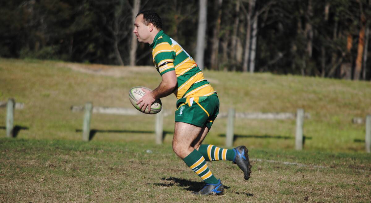 Steven Brandon has been named Shoalhaven Rugby Club's Player of the Year. Photo: Damian McGill