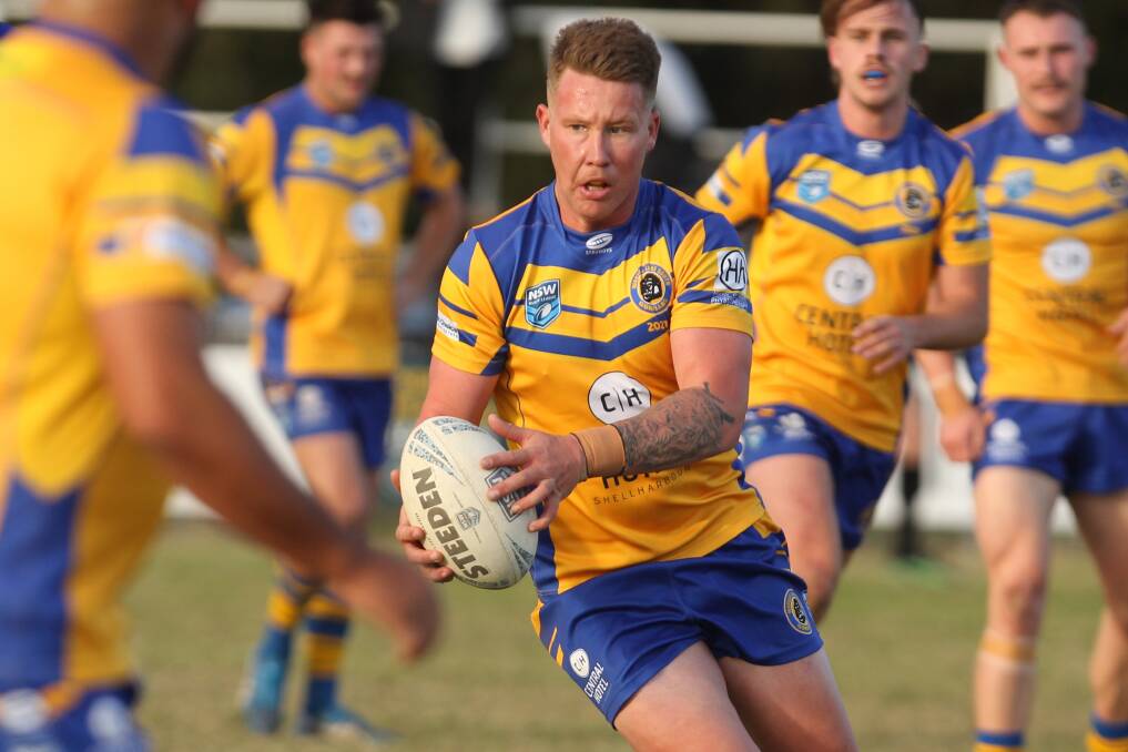 Warilla-Lake South five-eighth Jake Brisbane will line up against his former club on Sunday. Photo: David Hall