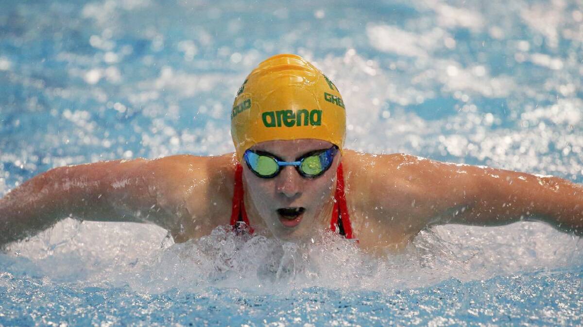 Jasmine Greenwood can't wait to return to the pool and represent her country. Photo: Swimming Australia