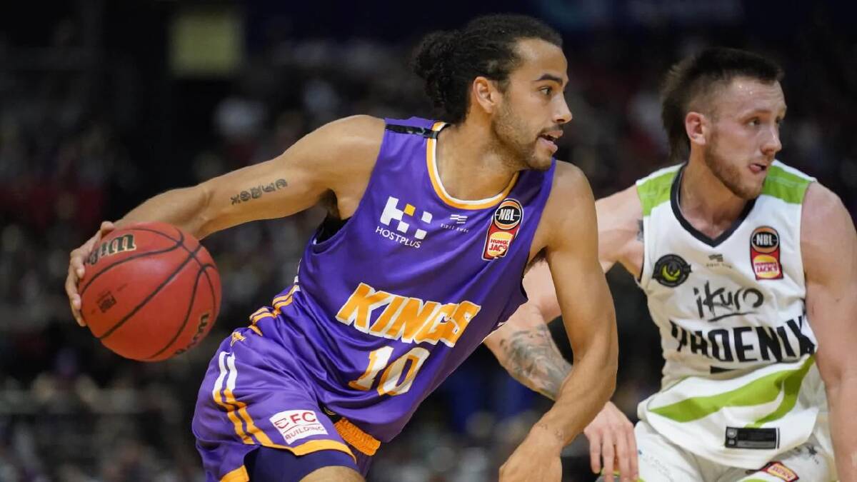 Xavier Cooks has re-signed with the Sydney Kings on a one-year deal. Photo: NBL