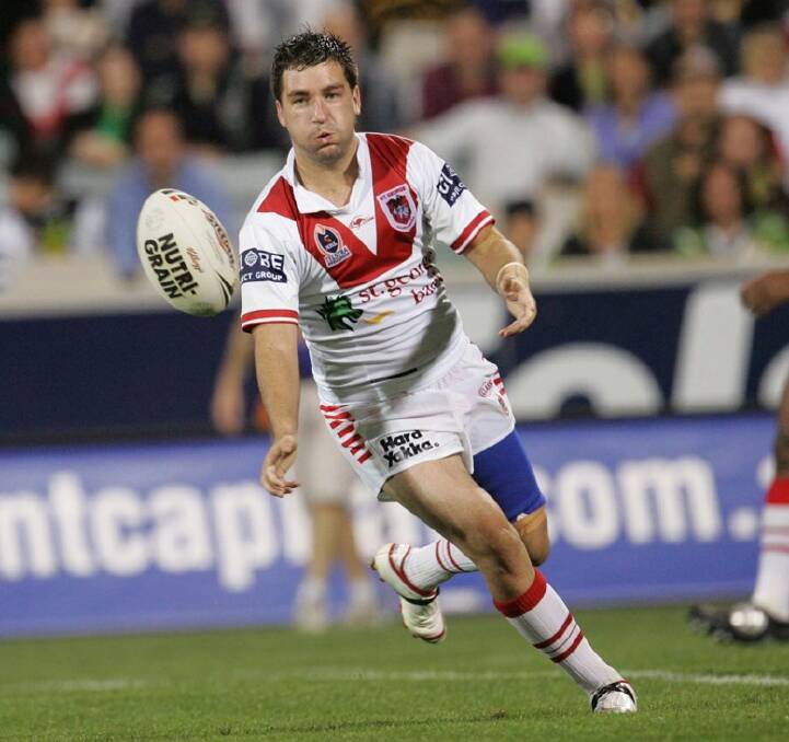 Mathew Head played 60 NRL games for St George Illawarra during his playing career. Photo: Dragons Media