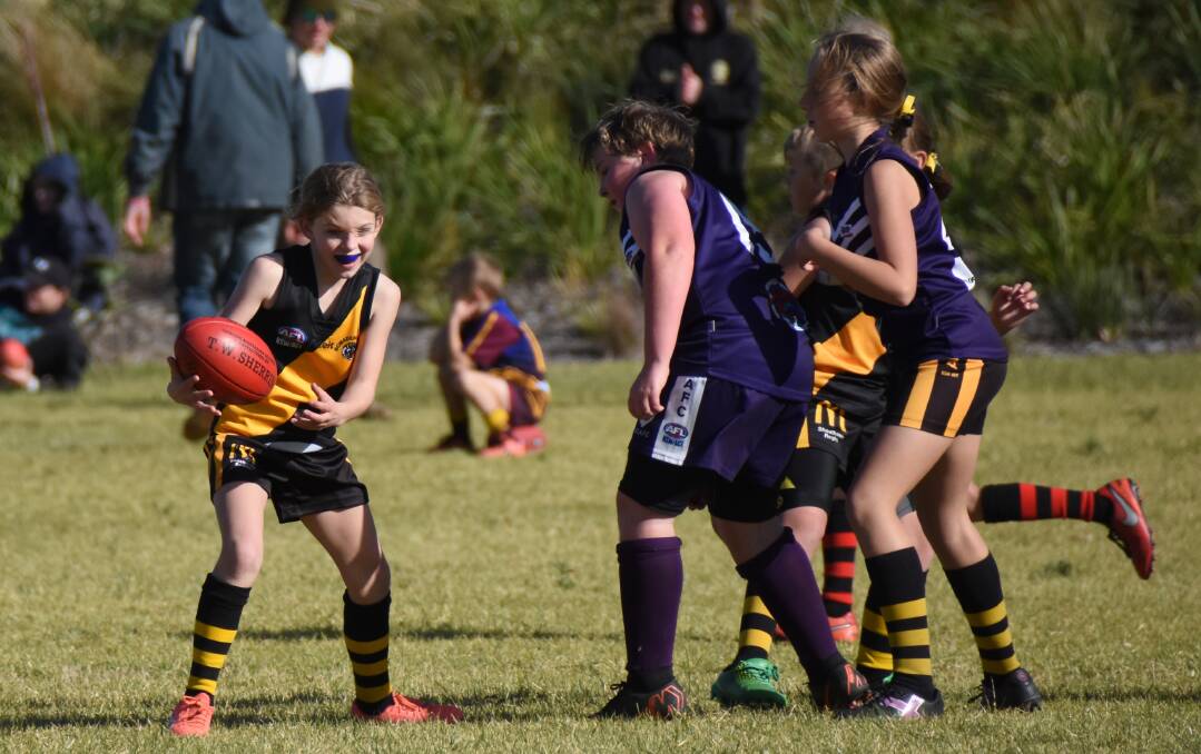 PIONEER: Young female players can now follow in the footsteps of Bomaderry's Lily Robinson, after the introduction of a new competition in 2019. Photo: COURTNEY WARD