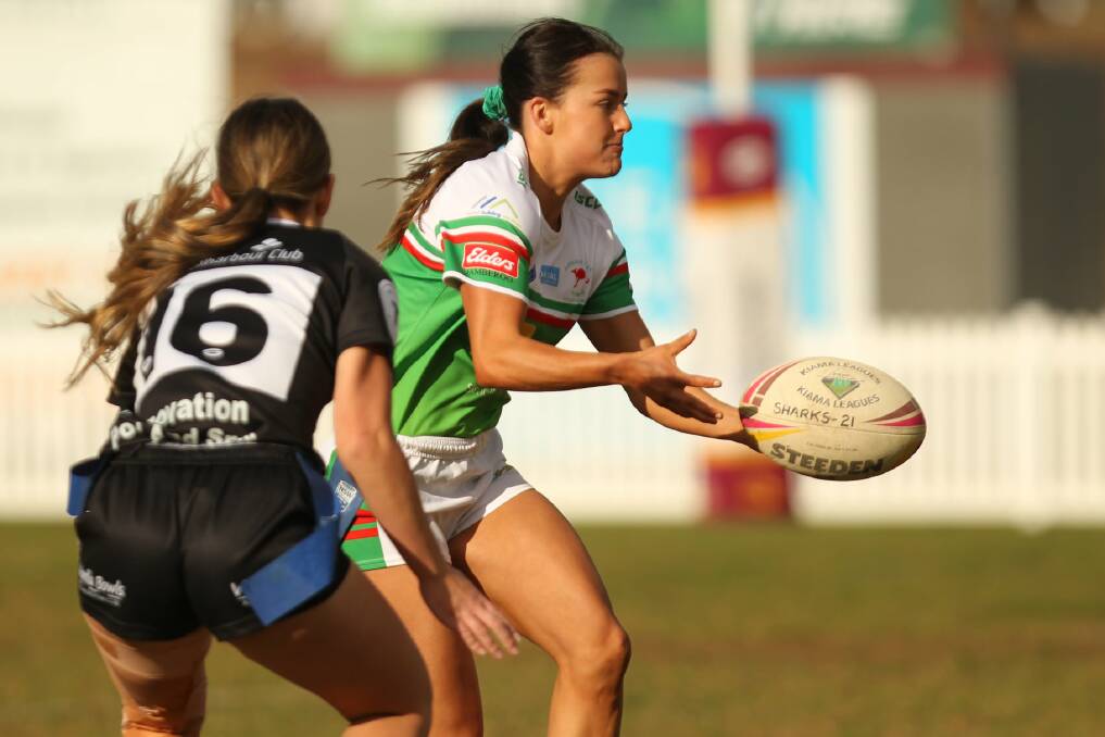 Jamberoo's Lauren Murty and her Superoos are chasing their third straight women's league tag one premiership in 2021. Photo: David Hall