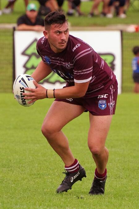 Former Manly-Warringah under 20s players Zaan Weatherall has signed with the Stingrays. Photo: Sea Eagles Media