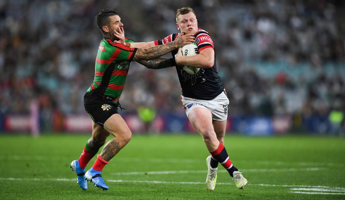 Albion Park-Oak Flats' Drew Hutchison will play his first game for the Roosters in 2020 on Thursday. Photo: NRL Imagery