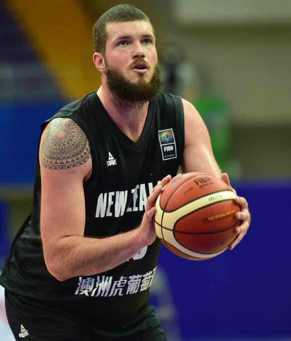 James Hunter in action for the Tall Blacks. Photo: BASKETBALL NEW ZEALAND