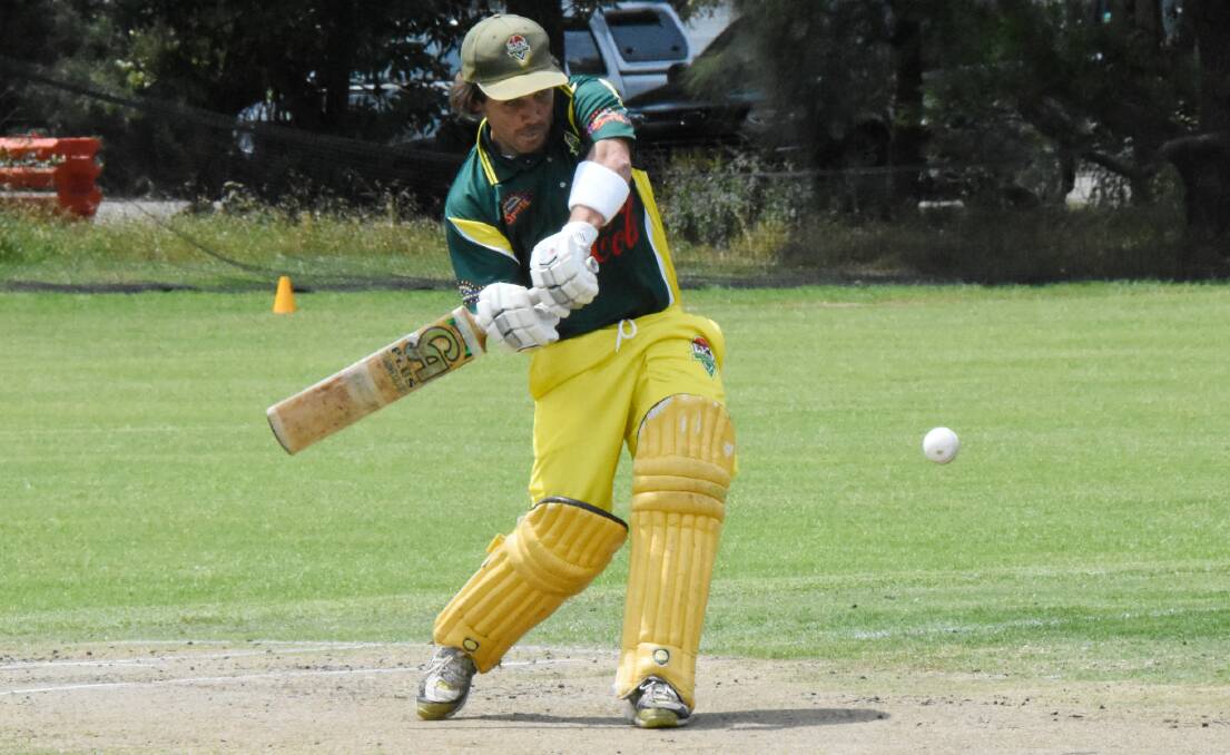LEADING BY EXAMPLE: Shoalhaven Ex-Servicemens skipper Daniel Gleeson blasted 78 against Bomaderry on Saturday. Photo: COURTNEY WARD