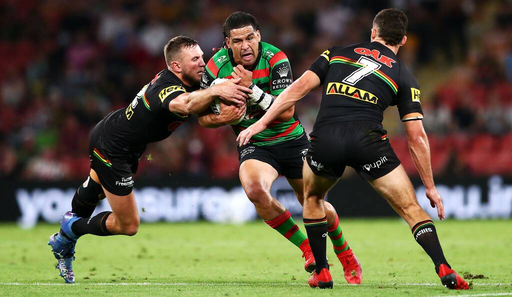 Nowra-born Cody Walker was one of South Sydney's best in Sunday's loss to Penrith. Photo: Rabbitohs Media