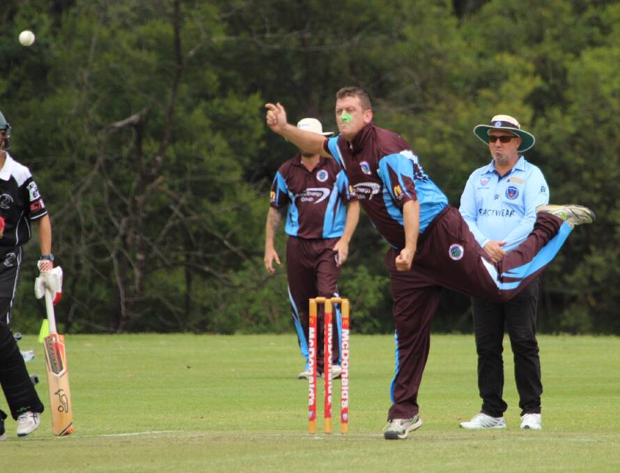 North Nowra-Cambewarra's Matt Hickmott took three wickets in Saturday's win. Photo: Jo Parsons