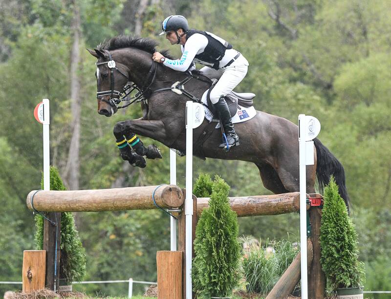 Berry's Shane Rose and his partner Virgil will compete at the Tokyo Olympic Games next month. Photo: Supplied