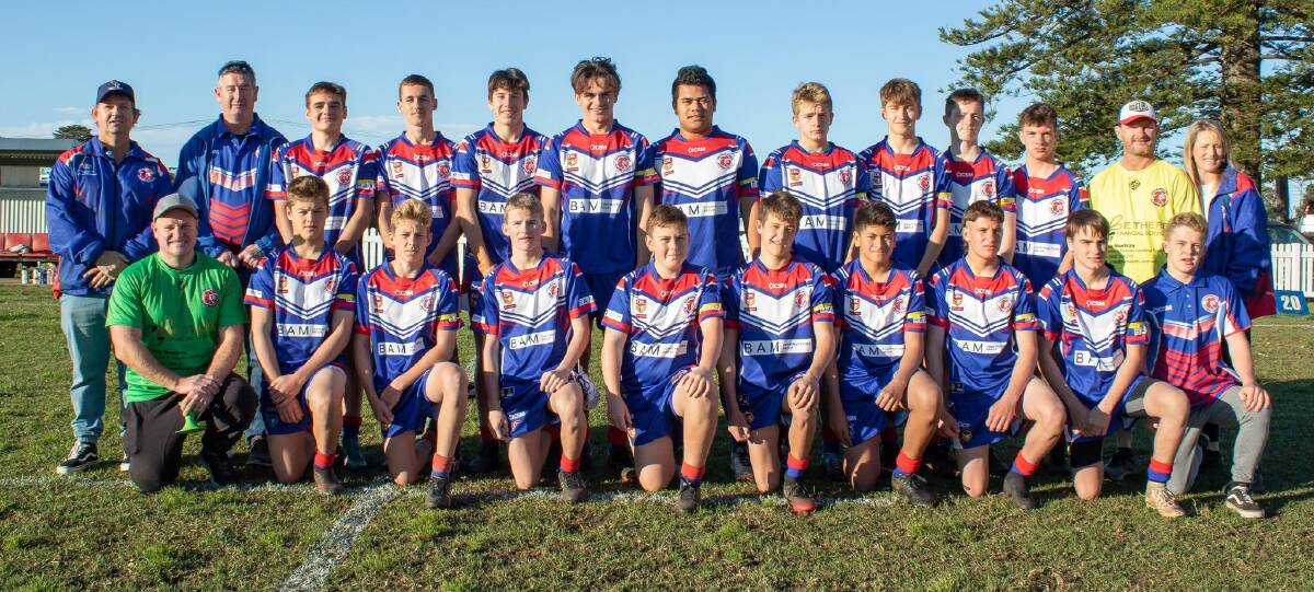 The 2020 Gerringong Lions under 15-1s side. Photo: Supplied
