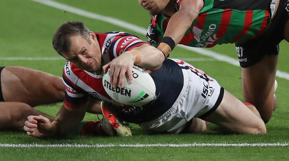 Kiama's Josh Morris will start at centre for the Roosters on Thursday. Photo: NRL Photos