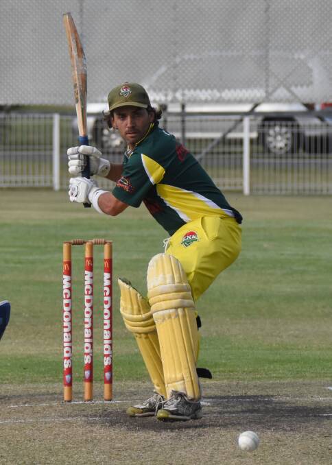REP HONOURS: Shoalhaven Ex-Servicemens' Daniel Gleeson will spearhead the Greater Illawarra Zone batting line-up this weekend. Photo: COURTNEY WARD