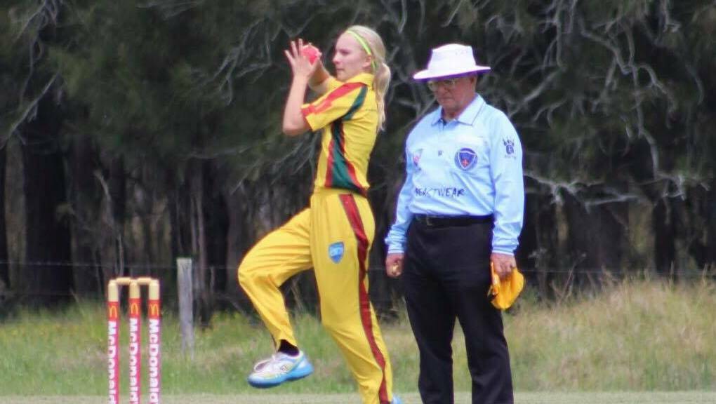 Ulladulla United's Tara Rudd has been selected once again to represent the Greater Illawarra Cricket Zone. Photo: SUPPLIED