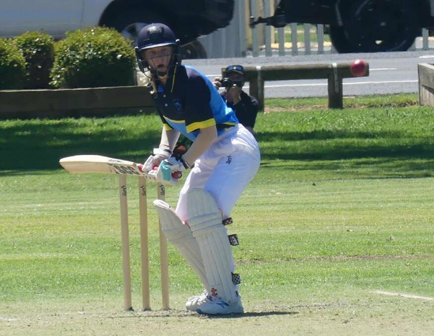 Ulladulla's Tara Rudd, batting here for South Coast earlier this year, has been named in the ACT/NSW Country under 19 girls squad. Photo: Gary Rudd