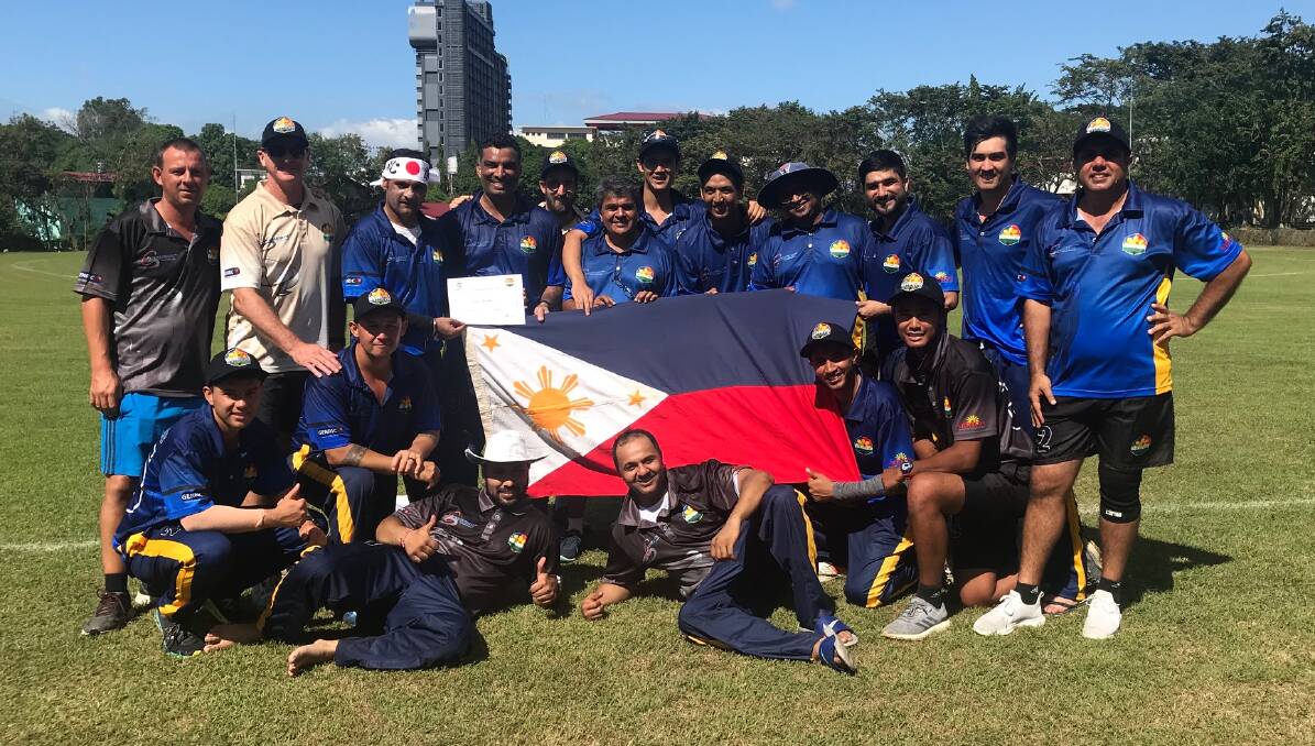 The Filipino national cricket team.