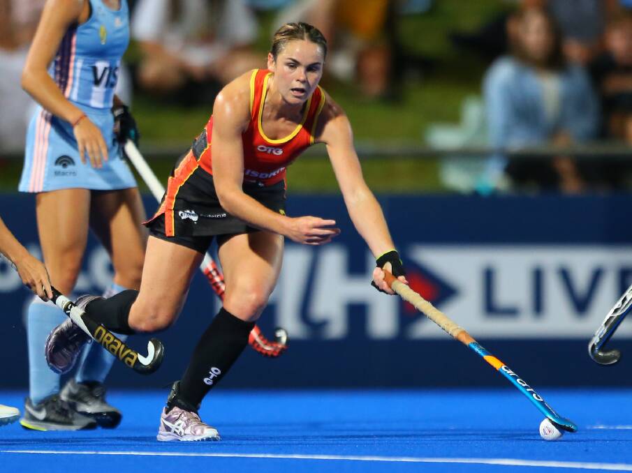 Mollymook's Kalindi Commerford has been capped 53 times for the Hockeyroos during her career. Photo: Hockey Australia