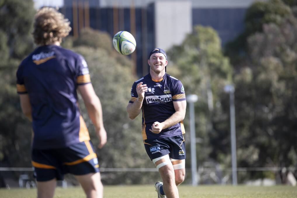 Berry's Will Miller will start from the Brumbies' bench on Friday against the Rebels. Photo: Sitthixay Ditthavong