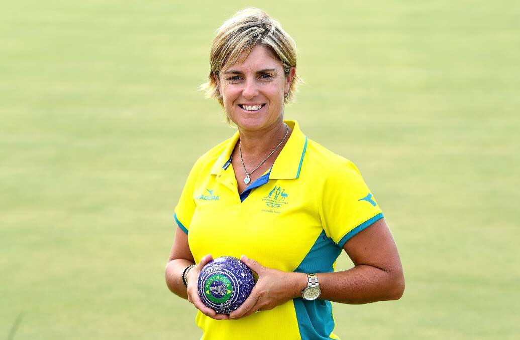 Karen Murphy, the highest capped Jackaroo in history (646), will be part of Bowls Australia's bushfire relief tour next month. Photo: Bowls Australia