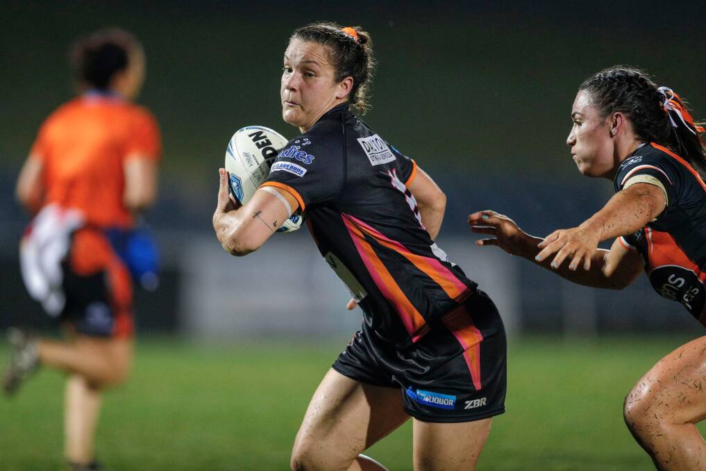 Berry-Shoalhaven Heads product Josie Strong is proud of her Helensburgh Tiger Lillies debut season in Sydney. Photo: Bryden Sharp