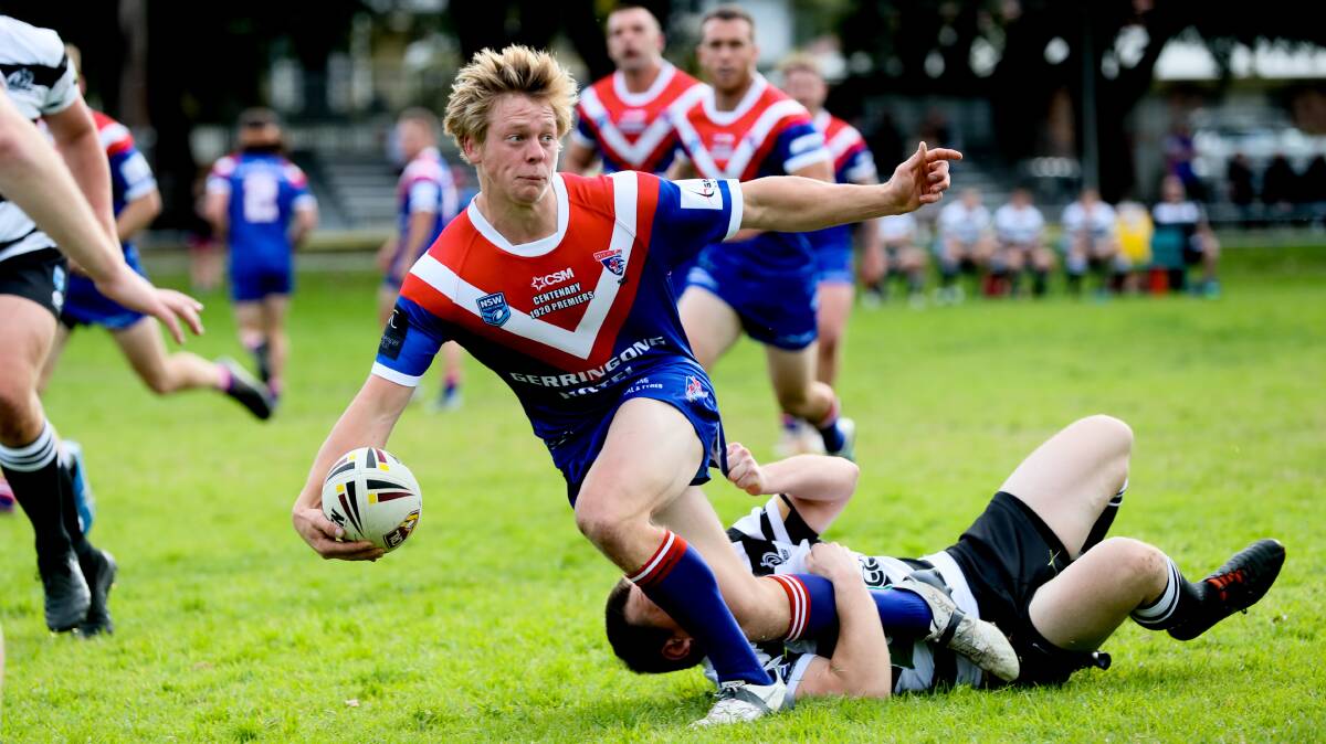 Gerringong Lions playmaker Tyran Wishart and numerous teammates will be sporting mullets to raise money for mental health. Photo: Giant Pictures