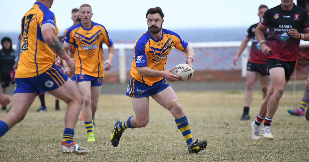 Daniel Burke, playing here for Warilla-Lake South in 2019, has joined the Jamberoo Superoos. Photo: Kristie Laird