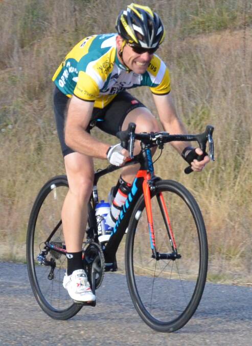 Green light: Nowra Velo Club's Godfrey Green took out the Southern Regions interclub race at Gunning last Saturday, winning by five lengths.