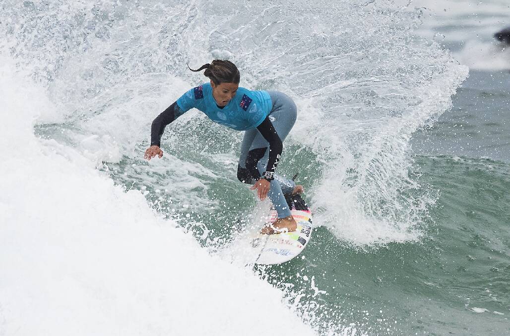 Gerroa's Sally Fitzgibbons. Photo: WSL/POULLENOT