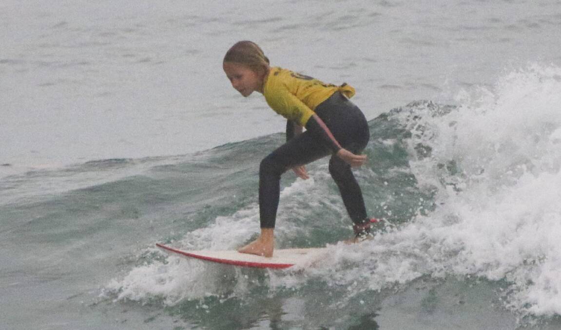 Werri Beach Boardriders' Kendall Payne. Photo: Josh Brown/Surfing NSW