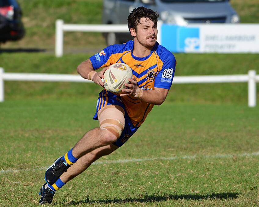 Warilla-Lake South's Chad Lisch. Photo GREG RUGBY SPORTS PHOTOS