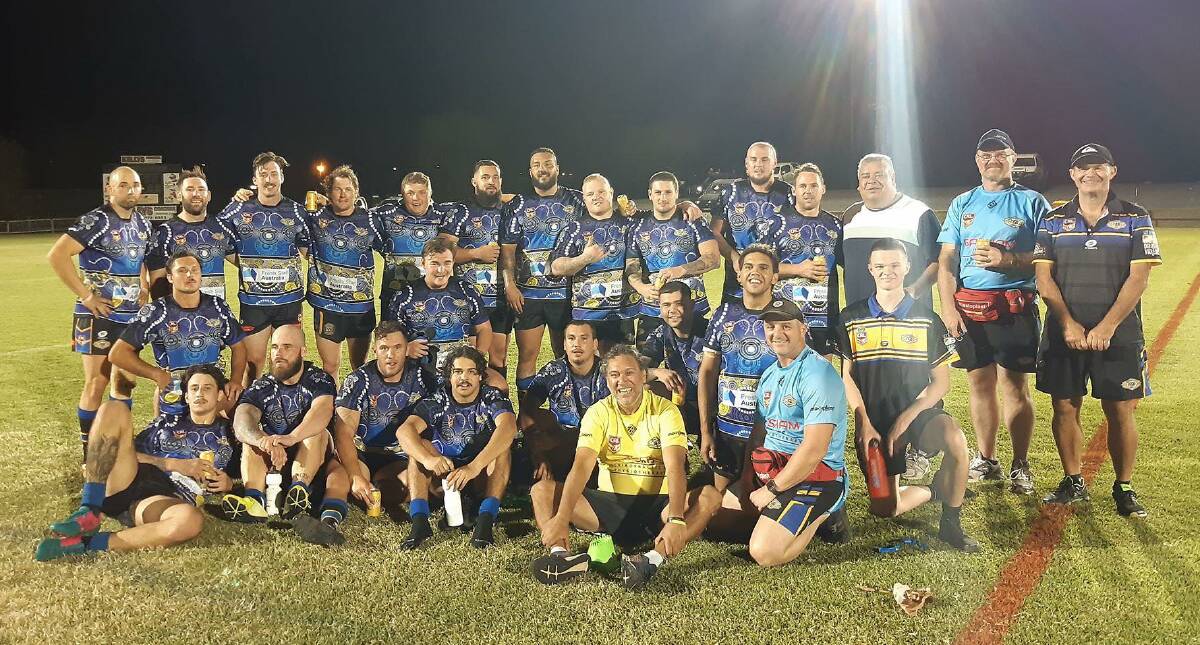 The Nowra-Bomaderry Jets after Saturday night's final. Photo: SUPPLIED