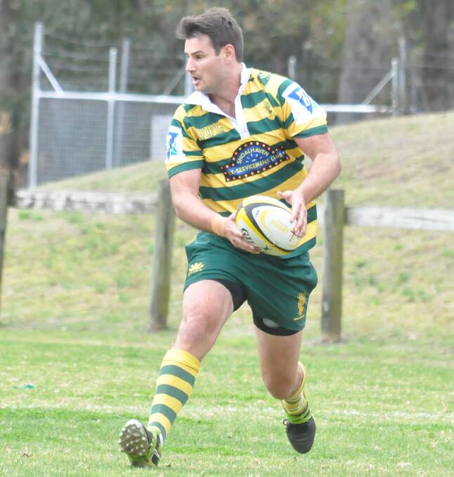 EXPERIENCE: Shoalhaven Rugby Club's Joe Calcraft and his team will be going for back-to-back third grade premierships on Saturday. Photo: DAMIAN McGILL