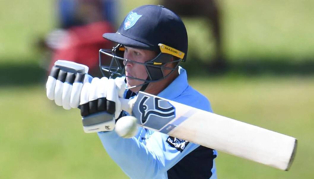 READY FOR YEAR TWO: Ulladulla United product Matthew Gilkes has restarted training with the NSW Blues. Photo: Cricket NSW
