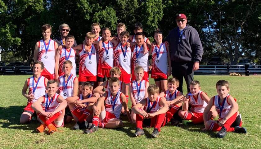 The Shoalhaven under 13s side. Photo: Supplied